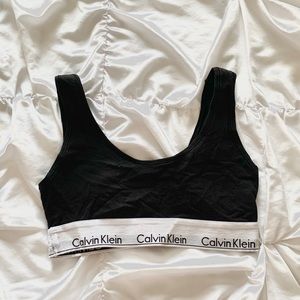 Black Calvin Klein Bralette